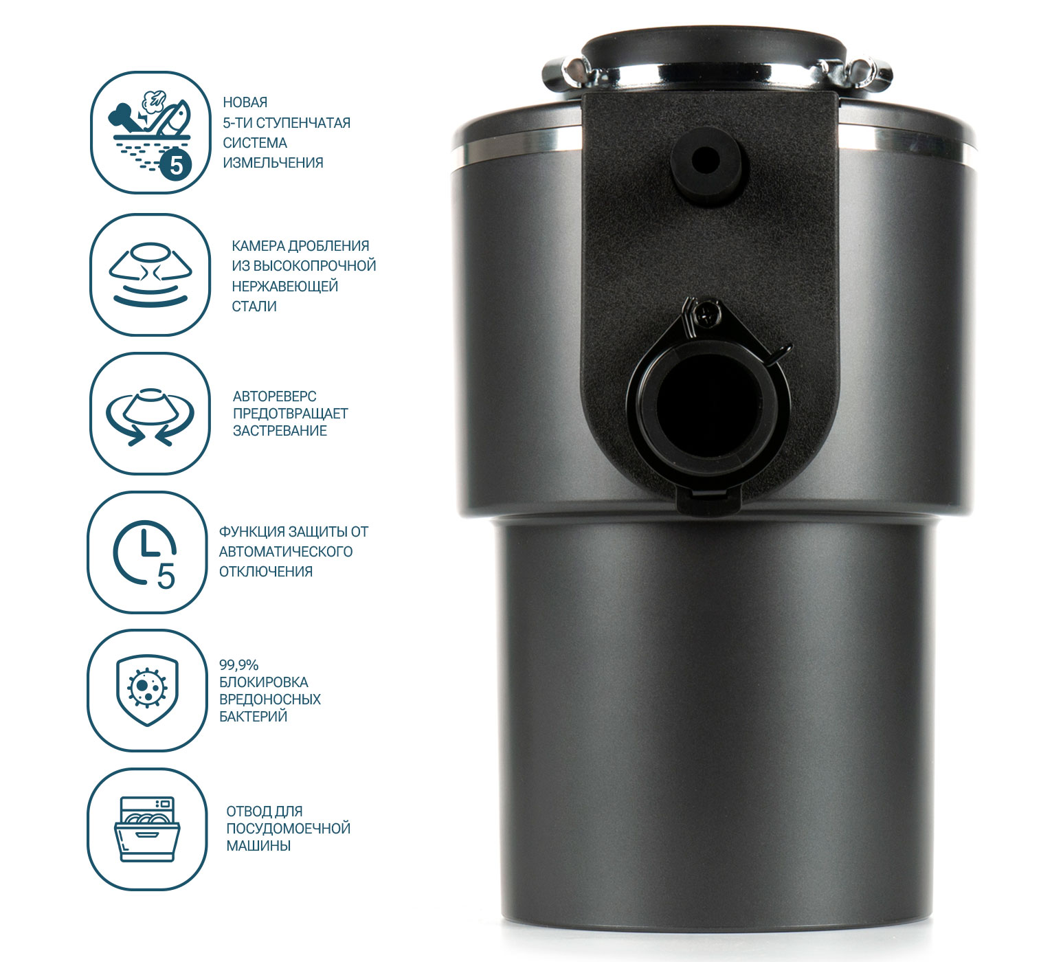 Измельчитель пищевых отходов ISE, (ISE-250)